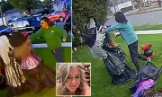 Halloween Horror: Jogger's Bizarre Witch Statue Rampage Through British Neighbourhood