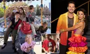 Hilaria Baldwin and Gleb Savchenko Enjoy Magical Disneyland Outing With Their Children