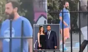 Hollywood Star Adam Basketball's Surprise London Street Game With Locals