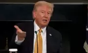 'I don't understand a word she's saying': Awkward moment Trump gets stumped by French reporter's accent in West Bank question