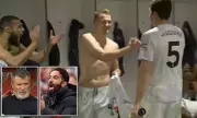 Inside the Dressing Room: Man United's Jubilant Anfield Celebrations That Left Roy Keane Fuming
