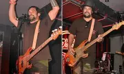 Jason Momoa Rocks London Stage: Aquaman Star Surprises Fans with Bass Guitar Performance at 100 Wardour Street