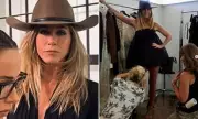 Jennifer Aniston's Skirt-Dress Hybrid Sparks Fashion Frenzy and Barbra Streisand Comparisons