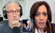 Jon Stewart Stunned by Kamala Harris' Defence of Biden in Explosive Podcast Interview