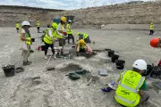 Jurassic Gold Rush: Spectacular Dinosaur Footprints Unearthed in Scottish Quarry