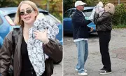 Katherine Ryan Steps Out With Newborn Daughter Holland Juliette For First Public Appearance Since Birth