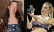 Keeley Hodgkinson's Dramatic Hair Transformation: From Blonde Pony to Chocolate Curls Sparks Social Media Storm