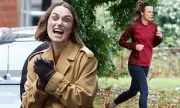Keira Knightley's Spy Transformation: From Red Carpet Glamour to Covert Trainers on Black Doves Set