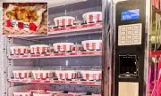 KFC's Revolutionary Fried Chicken Vending Machine Hits Secret London Location