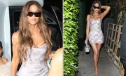 Khloe Kardashian Stuns in Daring Minidress While Supporting Sister Kylie at Star-Studded LA Event