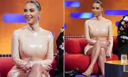 Kim Kardashian Stuns in Racy Black Ensemble During 'All's Fair' Promotion - See the Jaw-Dropping Look!