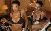 Kylie Jenner Stuns in Daring Lingerie Look During Paris Fashion Week Spectacle