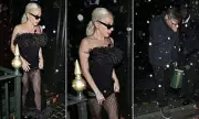 Lady Gaga Stuns in Sheer Gucci Gown During Romantic Mayfair Date Night with Fiancé Michael Polansky