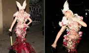 Lady Gaga's Edenic Extravaganza: Pop Icon Steals Show at Mayhem Halloween Ball in Breathtaking Garden of Eden Costume