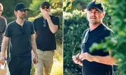 Leo & Tobey's Paris Reunion: DiCaprio Spotted With Maguire and Model Girlfriend Vittoria Ceretti at Fashion Week