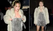 Lottie Moss Stuns in Sheer Metallic Dress at 2025 Attitude Awards