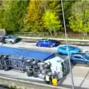 M25 Gridlocked: Lorry Fire Creates 90-Minute Delays as Surrey Stretch Closes