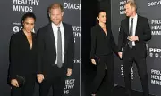 Meghan Markle's Stunning £237k Jewellery & £6k Armani Suit Steal Spotlight at Humanitarian Award