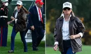 Melania Trump's Navy Blue Elegance Steals Spotlight at Naval Heritage Celebration