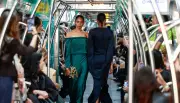 Metro Mayhem: Climate Activists Stage Subway-Style Protests in London's Mountain Mists