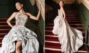 Myleene Klass Stuns in Emerald Ballgown at Classic FM's Royal Albert Hall Spectacular
