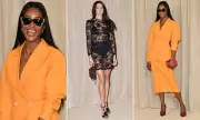 Naomi Campbell & Shailene Woodley Dazzle at Roger Vivier's Paris Fashion Week Spectacle