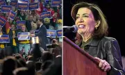 New York Politician's Cringe-Worthy Attempt at Pronouncing 'Kathy Hochul' Goes Viral at Rally
