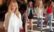 Nicole Kidman Stuns in Chanel at Paris Fashion Week Arrival