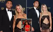 NRL Power Couple Steal the Show: Dolphins Star Tevita Naufahu and Dragons NRLW Partner Indie Bostock Dazzle at Dally M Awards