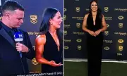 NRLW Reporter Stuns at Dally M Awards in Daring Black Gown