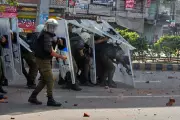 Pakistan Police Clash with Islamist Protesters in Lahore: Multiple Officers Injured in Violent Confrontation
