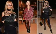 Paris Hilton Steals the Show in Little Black Dress at Paris Fashion Week, Joined by Iris Law on Isabel Marant Catwalk