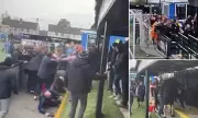 Pitch Battle Erupts: Shocking Mass Brawl Mars Non-League Clash Between Avro and Kidsgrove Athletic