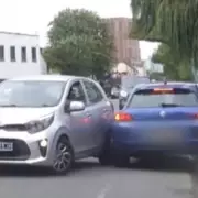 Police Chase Madness: Driver's Reckless Bid to Escape Ends in Dramatic Double Arrest