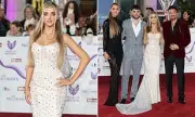 Princess Andre Stuns in White Gown at Pride of Britain Awards with Family Support