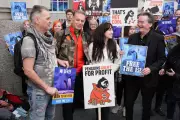 Punk Legend Feargal Sharkey Leads Merlin Entertainment Protests in London and Edinburgh