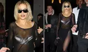 Rita Ora Dazzles in Daring Sheer Dress at Paris Fashion Week Party - See the Stunning Photos!