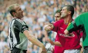Roy Keane's Infamous Red Card Immortalised in Stunning Artwork - Man United Legend's Darkest Moment Reimagined