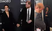 Royal Awkwardness: Harry and Meghan's Red Carpet Tensions Revealed in Candid Moments