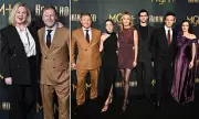 Sean Bean, 66, Makes Rare Red Carpet Appearance With Fifth Wife Ashley Moore, 40, At Robin Hood Event