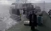 South China Sea Crisis: Dramatic Footage Shows Chinese Coastguard Firing Water Cannons and Ramming Philippine Vessel