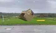 Storm Amy Wreaks Havoc: Playhouse Smashed and Thousands Without Power as Ferocious Winds Batter Britain