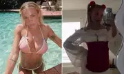 Tammy Hembrow's Daring Halloween Display Leads Australian Celebrity Trick-or-Treaters in Style