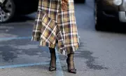 The Checked Midi Skirt Is Back! How To Style This Timeless British Fashion Trend