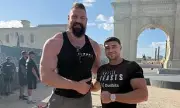 Tommy Fury's Hilarious Reaction to Being Towered by World's Tallest Athlete
