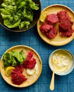 Transform Your Midweek Meals: Rukmini Iyer's Vibrant Beetroot & Apple Fritters Recipe