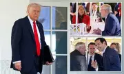 Trump Mocks Republican Rebel Barred from Ritzy Rose Garden Lunch Where 'Diet Cokes Flow'