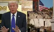 Trump's White House Outburst: Former President Clashes with Reporter in Heated Ballroom Exchange