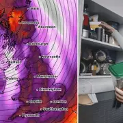 UK Weather Alert: Met Office Urges Brits to 'Find Shelter Immediately' as 70mph Storm Barrage Approaches