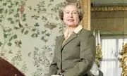 Unearthed Royal Portrait: Queen Elizabeth's Playful Pose on Wooden Horse Revealed After Decades